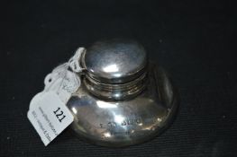 Hallmarked Silver Inkwell - Birmingham 1906, approx 108g gross