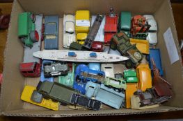 Box Containing Twenty One Dinky Toys etc.