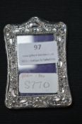 Small Silver Photo Frame - Birmingham 1904