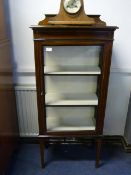 Mahogany Inlaid Display Cabinet