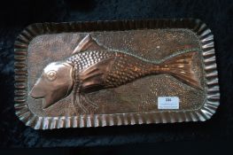 Vintage Copperware Fish