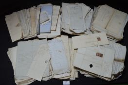 Basket Containing a Large Collection of Vintage Le