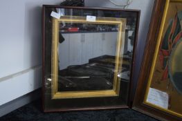 Wood Framed Glazed Display Cabinet