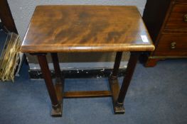 Teak Piano Stool