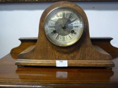 Oak Mantel Clock