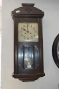 Mahogany Wall Clock