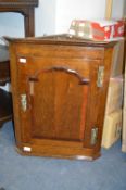 Georgian Oak Corner Cupboard