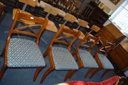 Four Upholstered Dining Chairs