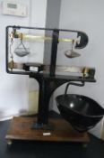 Set of Vintage Avery Shop Balance Scales