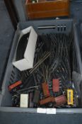 Box Containing a Quantity of Hornby Dublo Tray and