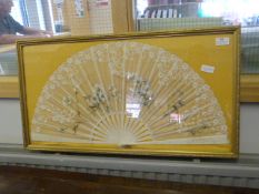 Fan in Gilt Frame