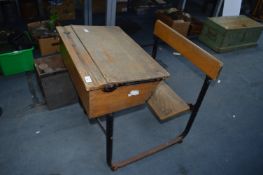 Childs Vintage School Desk