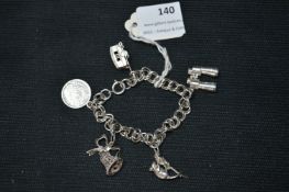 Silver Chain and a Silver Bracelet