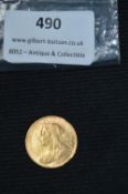 Victoria 1899 Full Sovereign