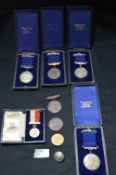 Various Hull Medals; Silver, etc.