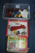 Large Box of Assorted Meccano