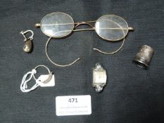 Small Quantity of Silver and Gold for Scrap