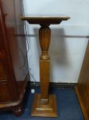 Mahogany Plant Stand