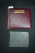 Two Small Autograph Books