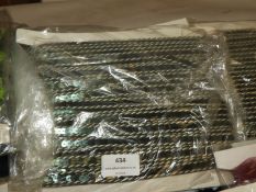 Three Cartons Containing Assorted Sequin and Decorative Ribbon (As Per Photograph)