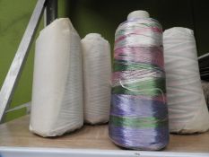 Ten Roll Containing ~2500m of Assorted Multicolour