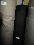 Roll of Black Fabric