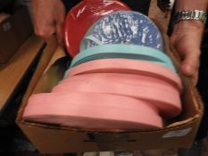 Box Containing ~1000m of Assorted Ribbons