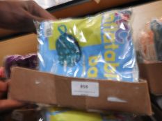 Ten Multicoloured Inflatable Backpacks