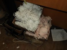 Five Boxes of Assorted Hoodie Drawstrings, Ribbons