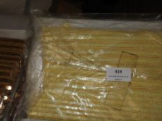 Three Cartons Containing Assorted Sequin and Decorative Ribbon (As Per Photograph)