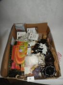 Box Containing 80 Pieces of Mixed Haberdashery (As Per Photograph)