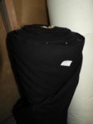 Roll of Black Jersey Style Fabric