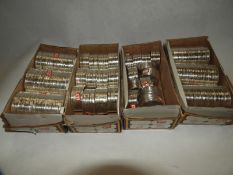 Four Boxes Containing Asian Style Bangles and Bracelets