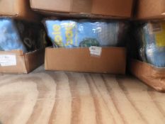 Ten Multicoloured Inflatable Backpacks