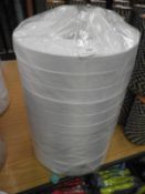 ~1000m of 25mm White Ribbon