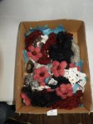 Box Containing 80 Pieces of Mixed Haberdashery (As Per Photograph)