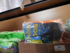 Ten Multicoloured Inflatable Backpacks