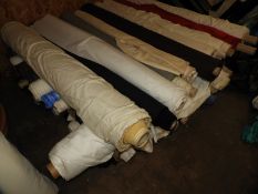 Large Quantity of Assorted Fabrics (Various Colour