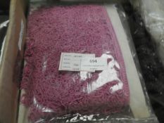 Three Packs of Pink Lace Fringing