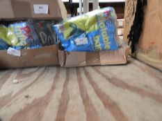 Ten Multicoloured Inflatable Backpacks