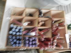 Tray Containing Assorted Glitter