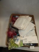 Box Containing 80 Pieces of Mixed Haberdashery (As Per Photograph)