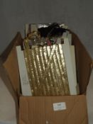 Sixteen Cards Containing Assorted Sequin and Other