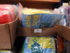 Ten Multicoloured Inflatable Backpacks