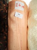 26m Roll of Orange Fabric