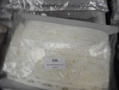 Three Packs of Cream Lace Braiding