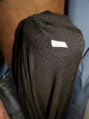 Roll of Knitted Multicoloured Pinstripe Jersey Sty