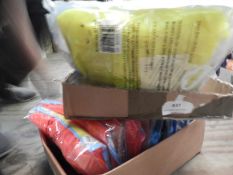 Ten Multicoloured Inflatable Backpacks