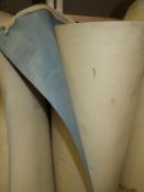 35m Roll of Sky Blue Lizard Upholstery Cloth