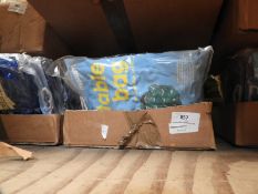 Ten Multicoloured Inflatable Backpacks